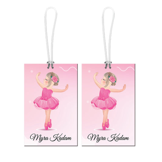 Bag Tags (Set of 2) - Ballerina