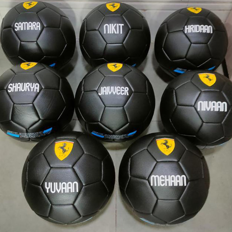 Personalized Football -  Black