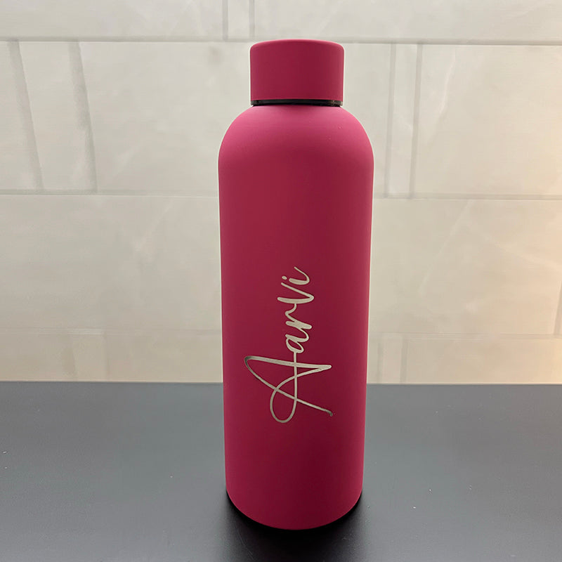 Silicon Bottle - Dark Pink