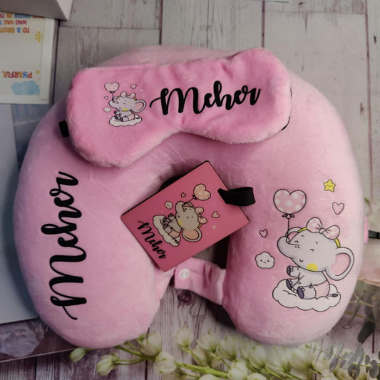 Neck Pillow Set - Elephant