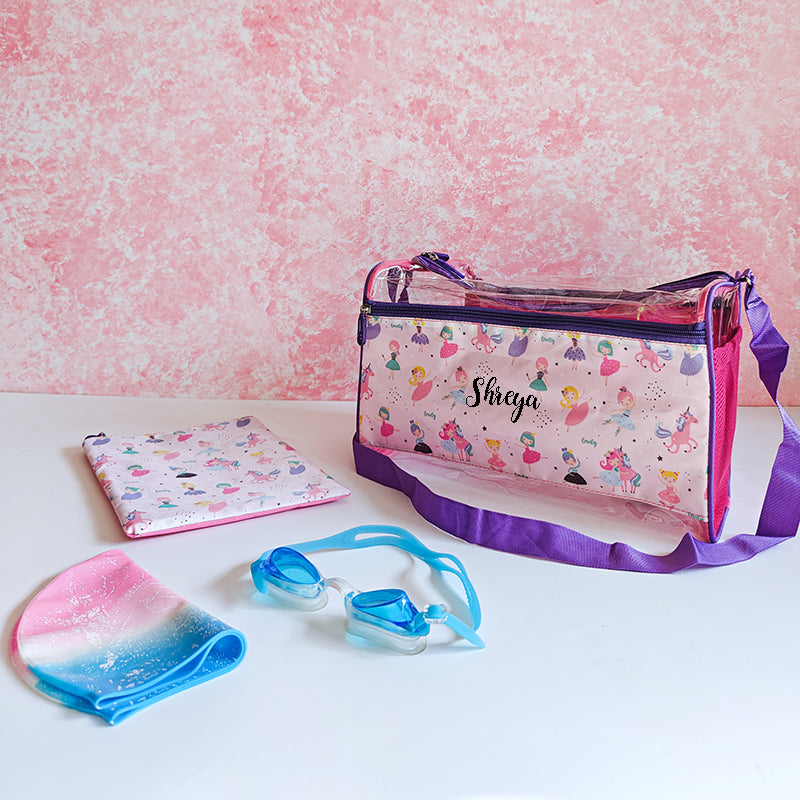 Swim Bag with wet pouch - Fairy