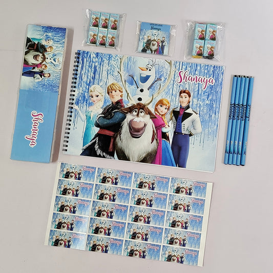 Personalized stationery set - Frozen