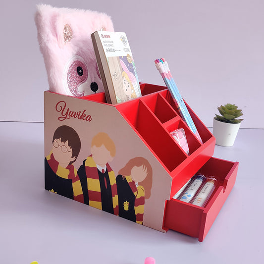 Stationery Stand with Drawer - Harry Potter