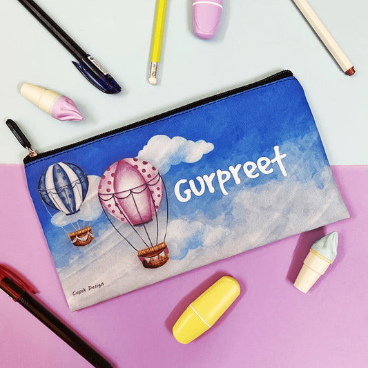 Stationery Pouch - Hot Air Balloon