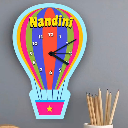 Wall Clock - Hot Air Balloon