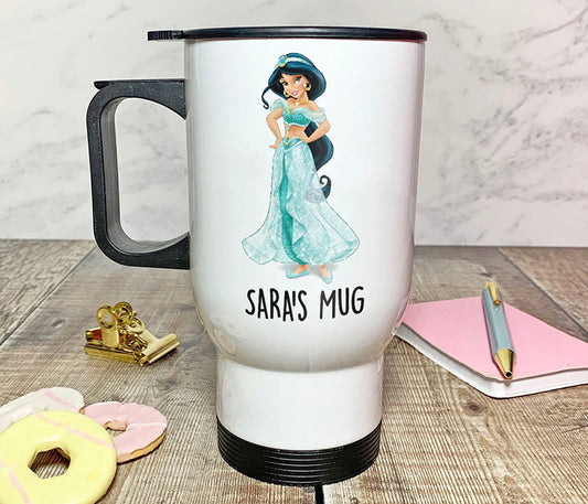 Steel Travel Mug -  Jasmine