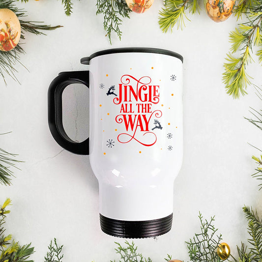 Steel Travel Mug -   Jingle