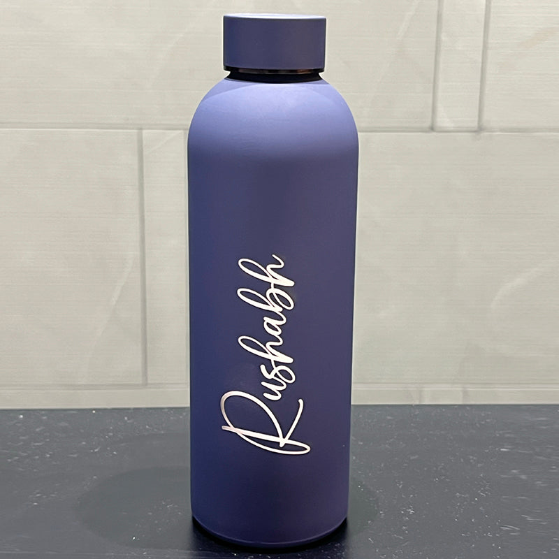 Silicon Bottle - Navy Blue