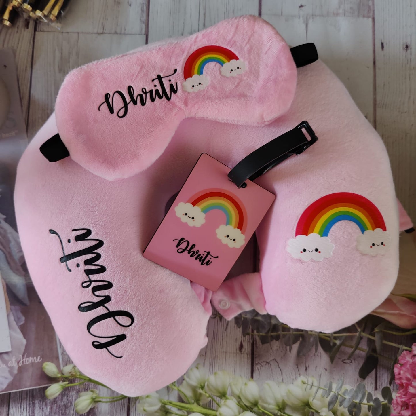 Neck Pillow Set - Rainbow