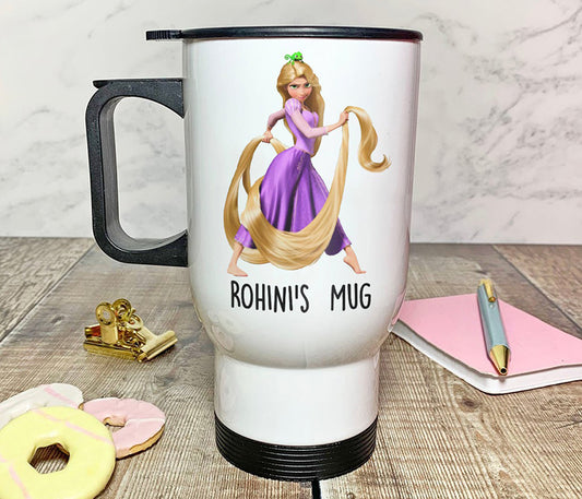 Steel Travel Mug -  Rapunzel