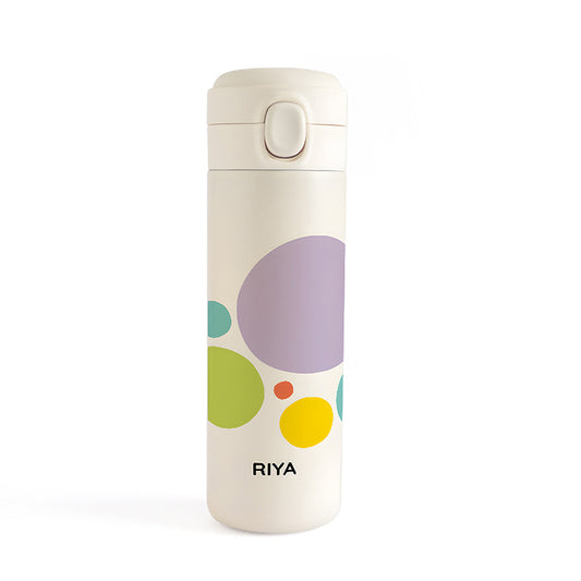 Insulated Bottle - Retro Circle