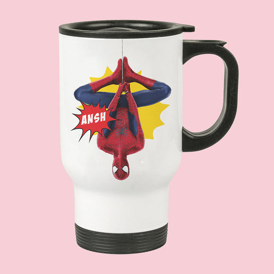 Steel Travel Mug -  Spiderman