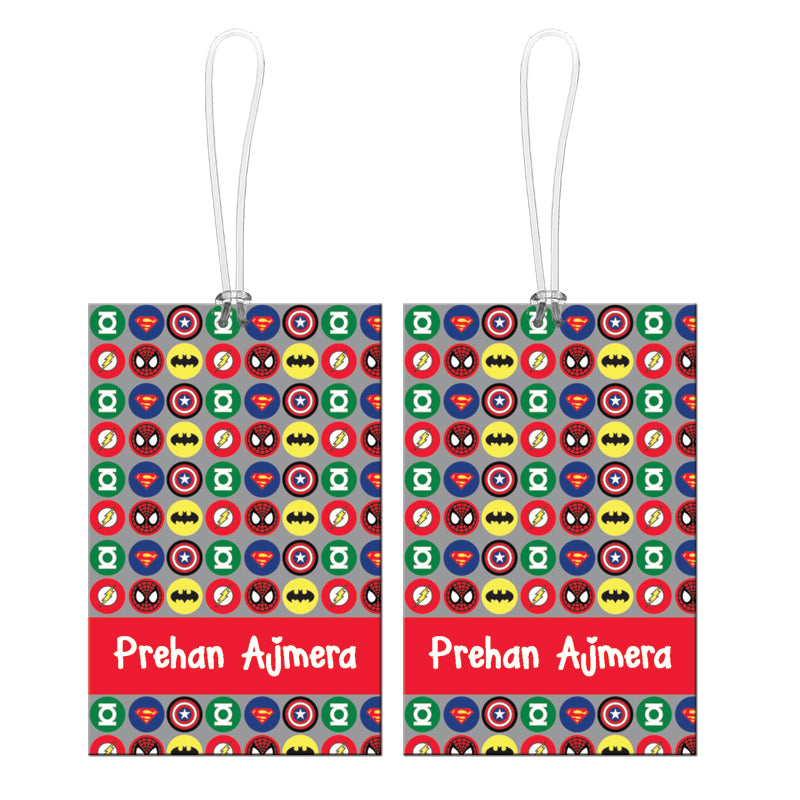 Bag Tags (Set of 2) - Superlogo