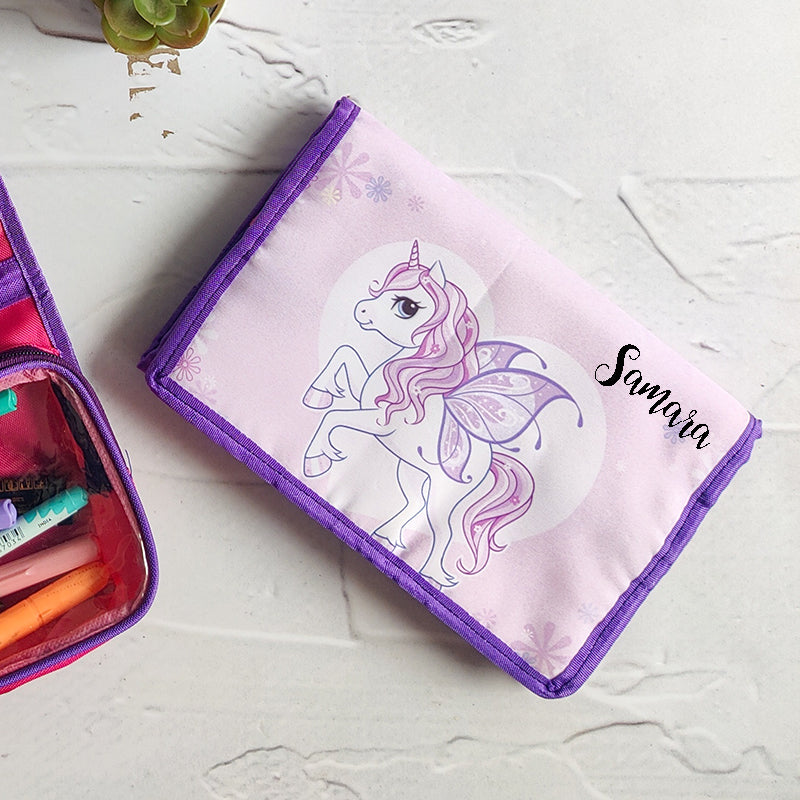 Toiletry Flap Pouch - Unicorn