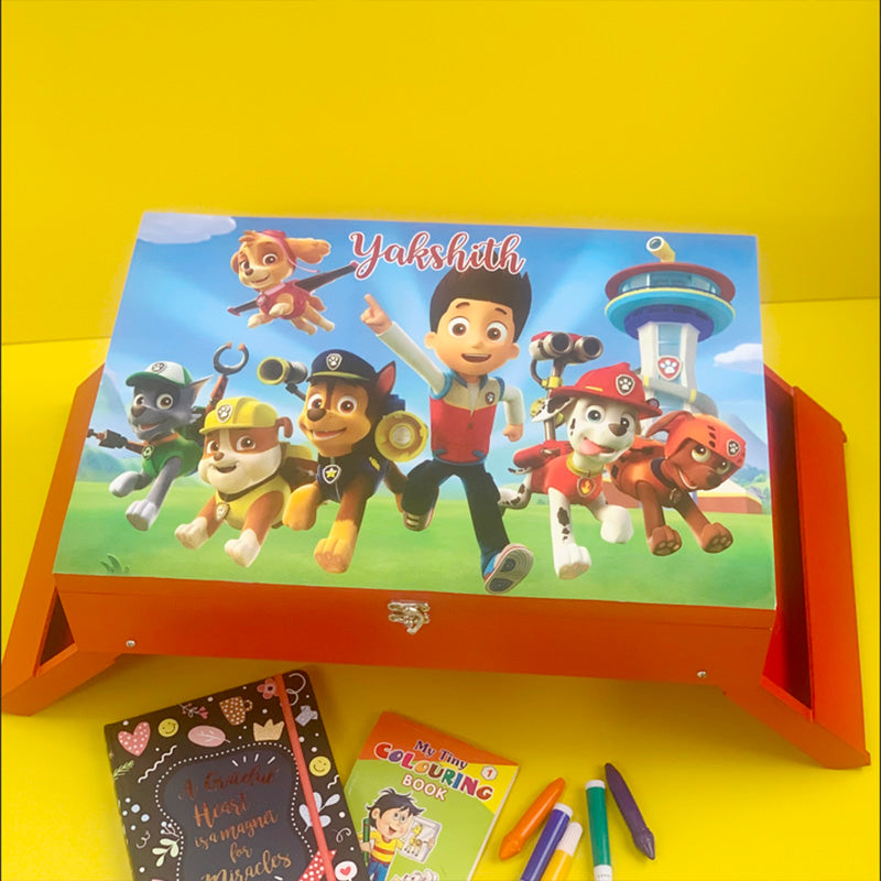 Storage table - paw patrol